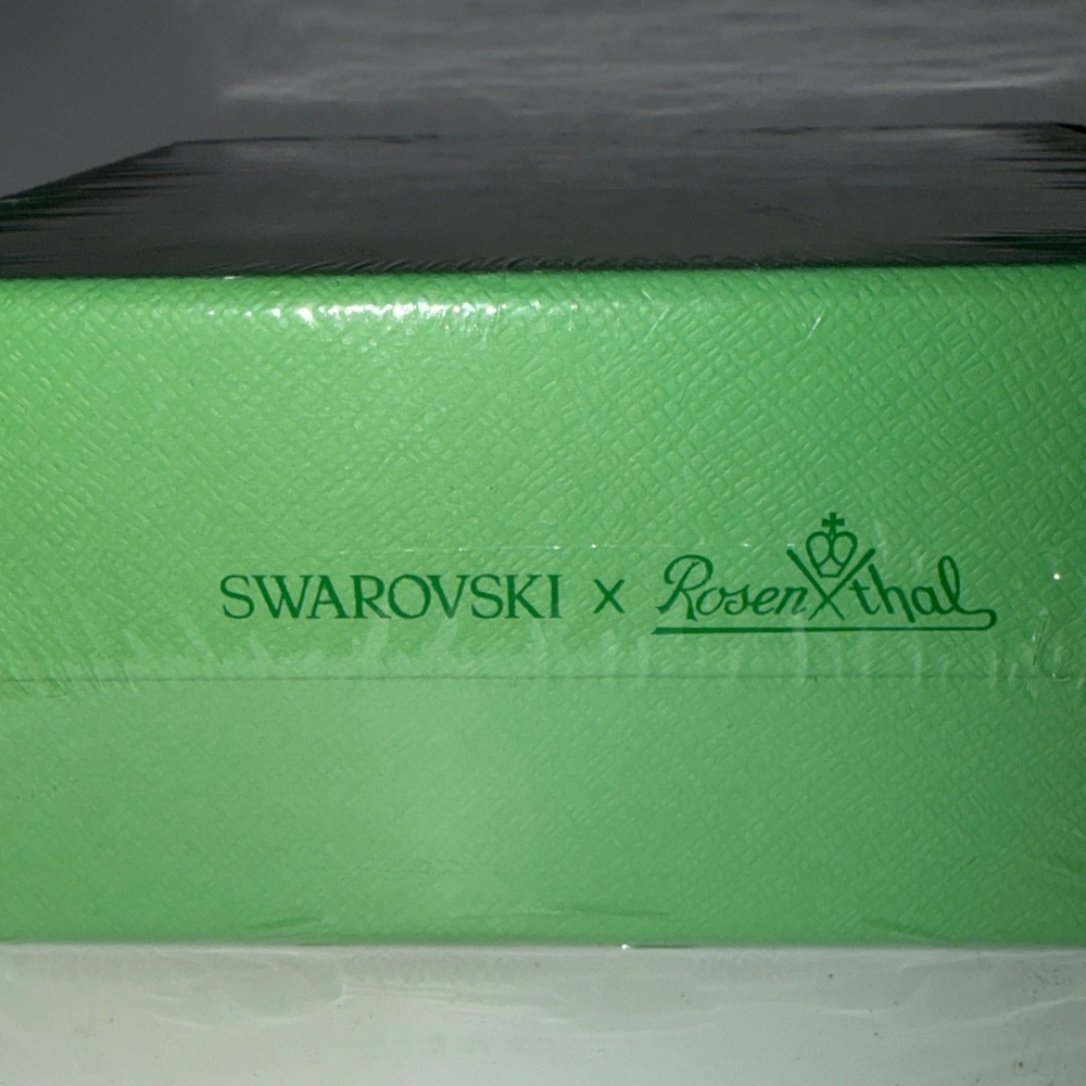 SWAROVSKI x ROSENTHAL SIGNUM AZURE RICE BOWL 12 cm NEW IN SEALED GIFT BOX! - Picture 3 of 5